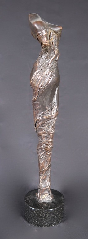 Anton ter Braak: Bronzen sculptuur, Staande dame  kopen? Bied vanaf 170!