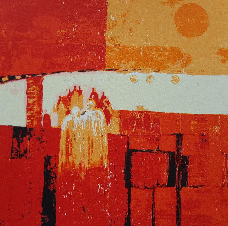 Marjolein van Ginkel - Zeefdruk op papier - E/A  kopen? Bied vanaf 1!