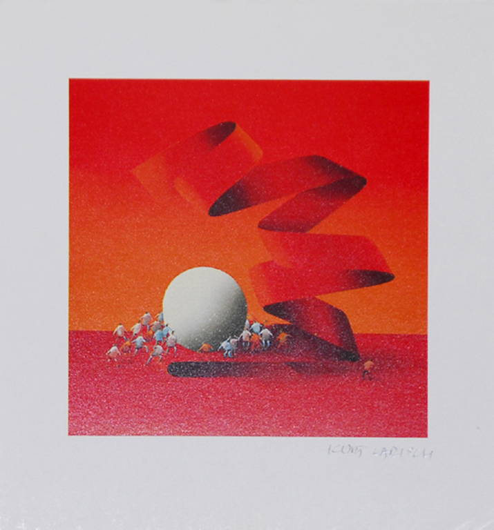 Kurt Larisch e.a: Drie lithografien, Composities kopen? Bied vanaf 19!