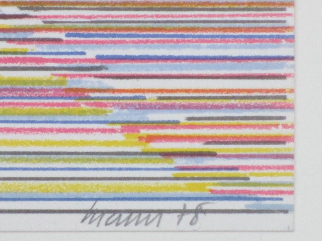 Jean Michel Meurice, Abstracte Compositie II, Kleurenlitho  kopen? Bied vanaf 50!