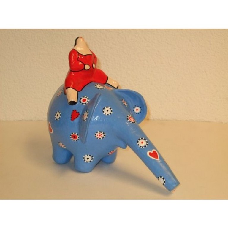 Olifant Blue Haerts verkocht voor € 70!