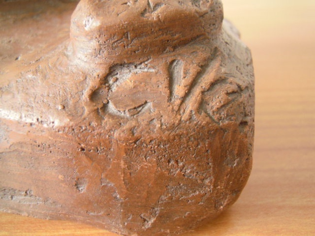 Hand gemaakt groot beeld van meisje - 45 cm = gesigneerd.   kopen? Bied vanaf 25!