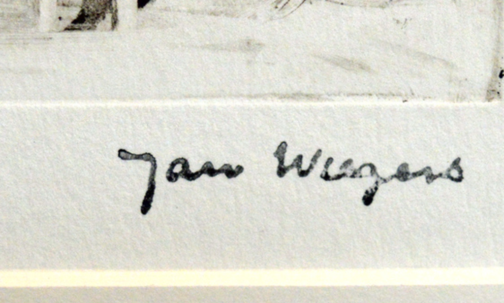 Jan Wiegers - Boerenkar - Ets kopen? Bied vanaf 85!