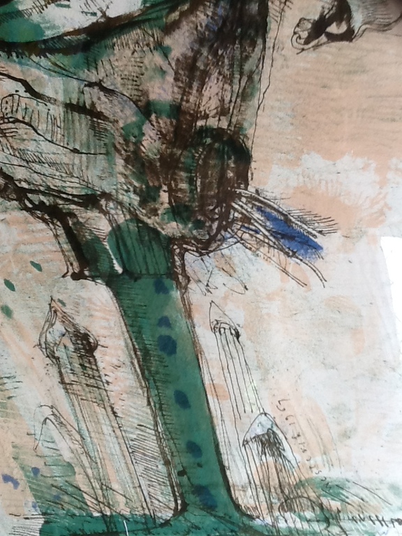 Co Westerik, 4 kleuren litho, Vrouw-Plant kopen? Bied vanaf 290!