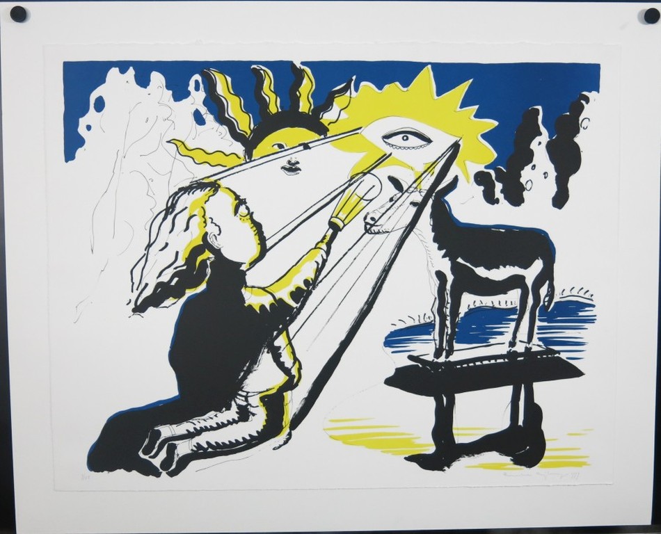 Rinke Nijburg: Litho, Hert van Hubertus kopen? Bied vanaf 1!