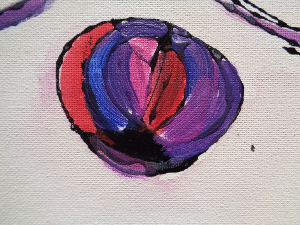 KUNSTENAAR ONBEKEND, CIRCUS JONGLEREN, acrylverf op doek, ONBEKENDE SIGNATUUR kopen? Bied vanaf 1!