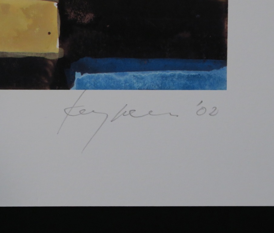 Theo Kuijpers: Giclee, Zonder titel (geel) kopen? Bied vanaf 1!