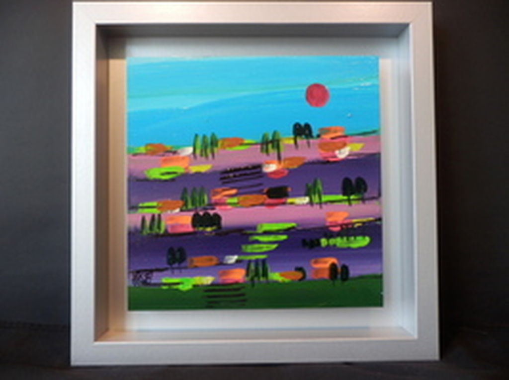 AD van HASSEL  Schilderij op MDF PAYSAGE FRANCAIS handgesigneerd kopen? Bied vanaf 55!