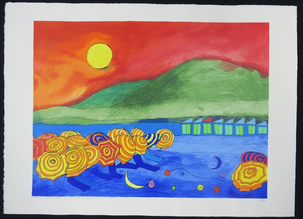 Susan Schildkamp: Zeefdruk, Schaduw/licht kopen? Bied vanaf 1!