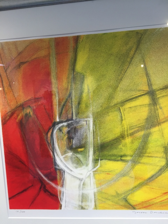 Originele zeefdruk van de bekende Kunstenaar JEROEN DERCKSEN verkocht voor € 80!