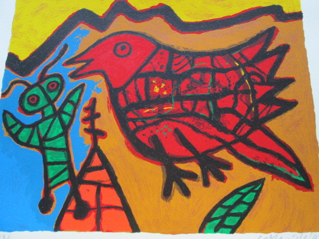 CORNEILLE  HANDGESIGNEERDE ZEEFDRUK kopen? Bied vanaf 99!