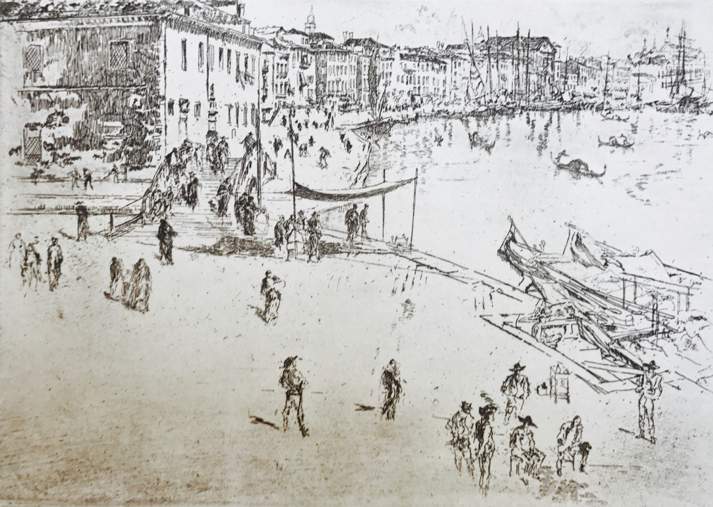 James Abbot McNeill Whistler (1834-1903) - Set van 4 Fotogravures - 1886 kopen? Bied vanaf 1!