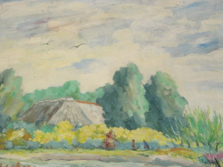 Leo Nardus 1868-1955 olieverf  kopen? Bied vanaf 1!