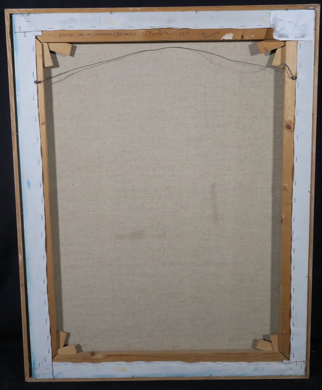 Trees Dohmen-Ferket: Acryl op doek, Filosofie van de vrijheid 3 - Ingelijst kopen? Bied vanaf 1!