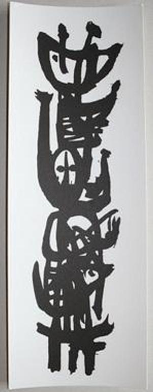 ANTON ROOSKENS ( CORNEILLE ) : BIJZONDERE LITHO UIT 1976 verkocht voor € 60!