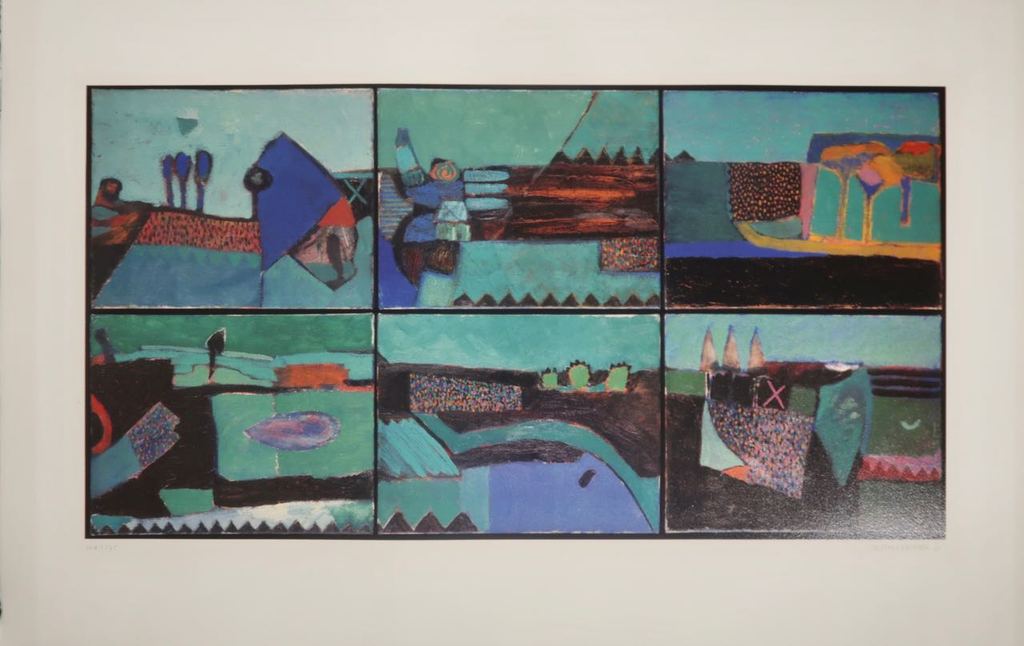 Jeroen Krabbe: Zeefdruk, Zonder titel (Groot) kopen? Bied vanaf 80!