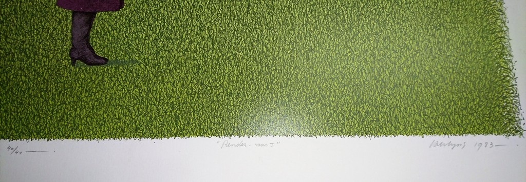 onbekende kunstenaar, 2 zeefdrukken,Rendez-vous 1 en 2 kopen? Bied vanaf 40!