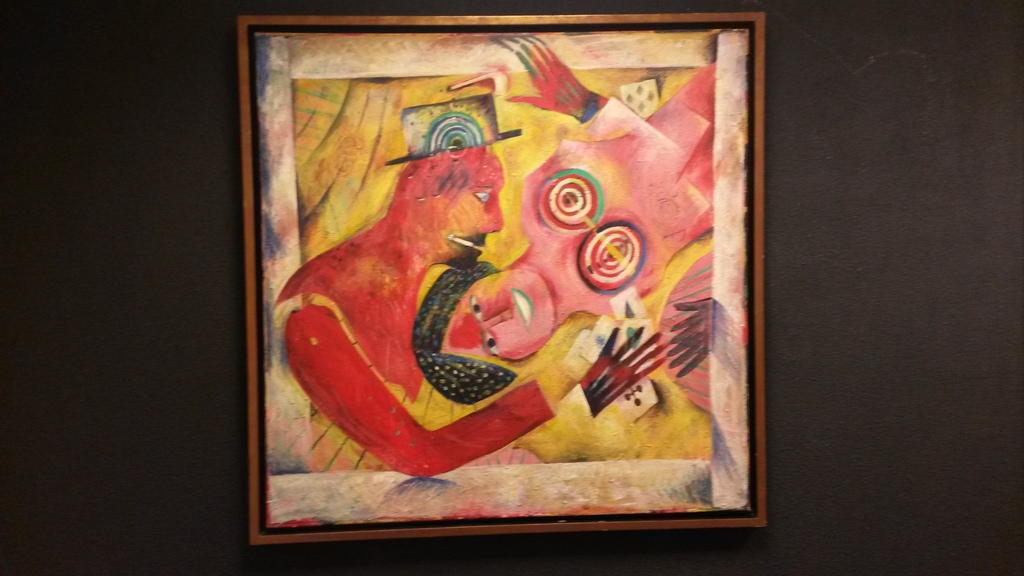 Jaap van der Pol, Olieverf op doek, 'King David' kopen? Bied vanaf 350!