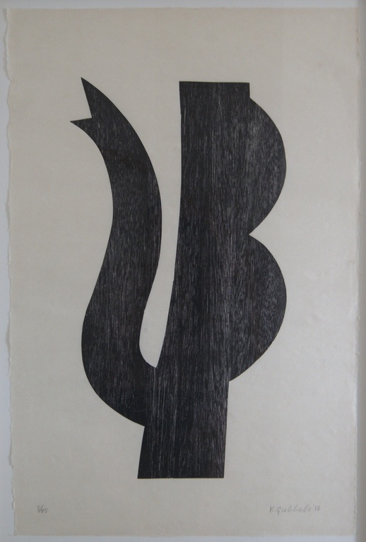 Klaas Gubbels zeer grote houtdruk uit 2012. kopen? Bied vanaf 575!