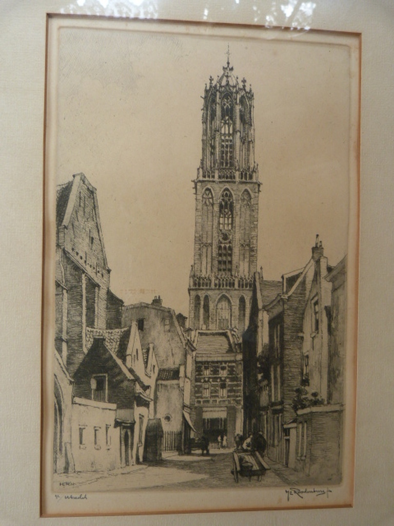  H.E. Roodenburg - Haarlem - Bakenesserkerktoren en Utrecht - Buurkerkhof kopen? Bied vanaf 1!