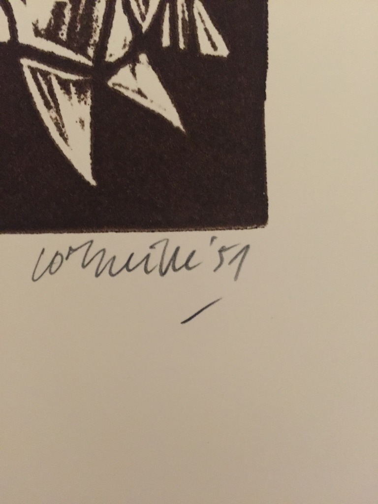 Corneille zeefdruk / Litho Originele 1959 kopen? Bied vanaf 1!