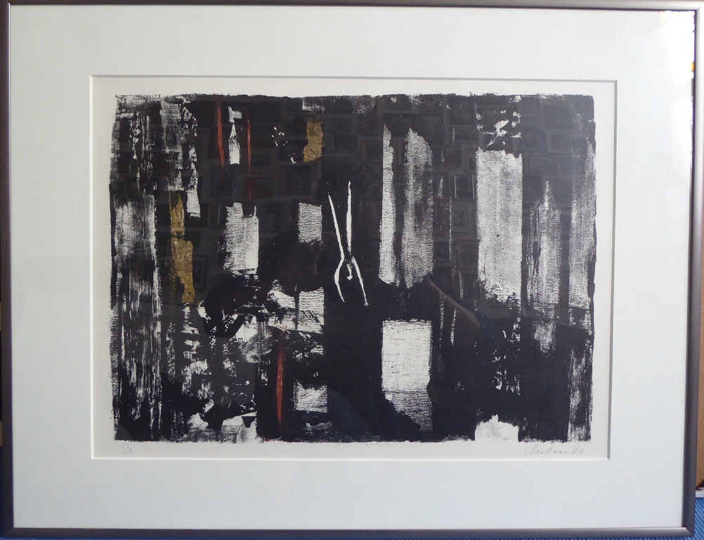 Wally Elenbaas, litho: De dood van een koorddanser kopen? Bied vanaf 60!