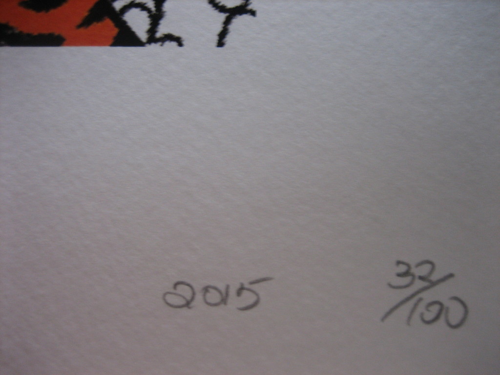 Popit Limited Ed Signed Graffiti painting Art Print  kopen? Bied vanaf 1!