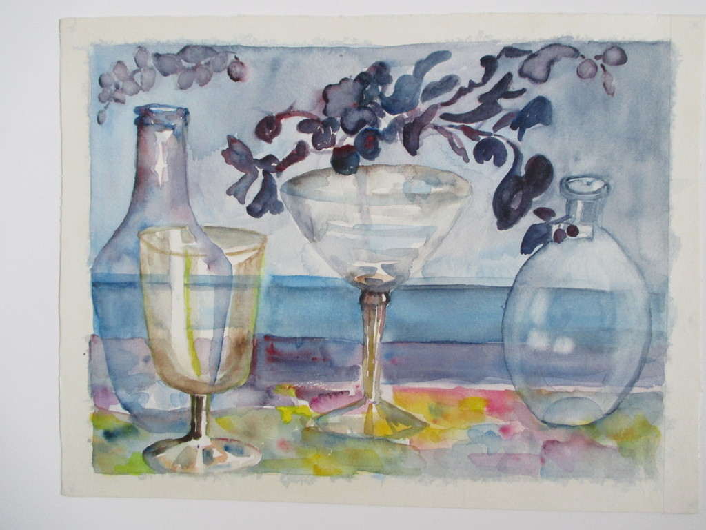 Onbekend, aquarel stilleven  kopen? Bied vanaf 1!