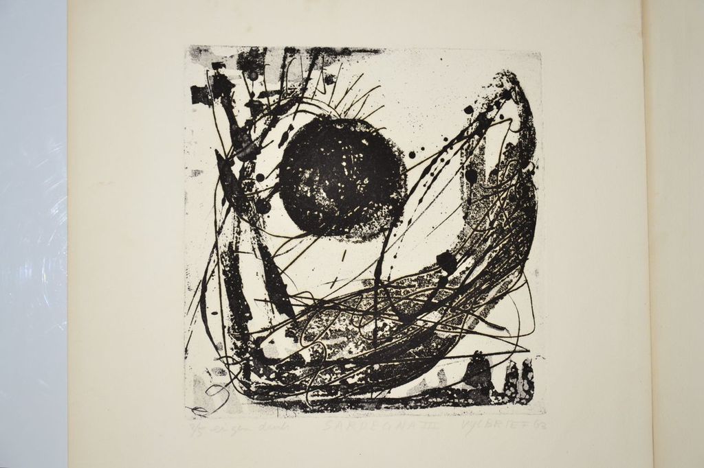 Ernst Vijlbrief: Etsen. Sardegna III e.a. kopen? Bied vanaf 70!