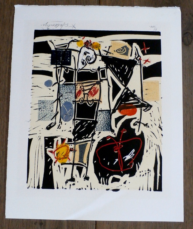 Kees Salentijn - litho: compositie 2 kopen? Bied vanaf 1!