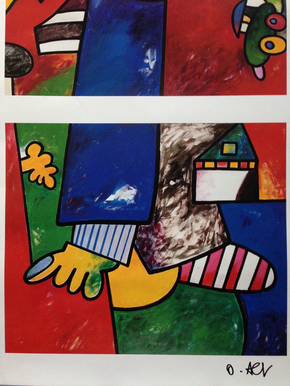 Otmar Alt - Prachtige Litho - Drieluik kopen? Bied vanaf 1!