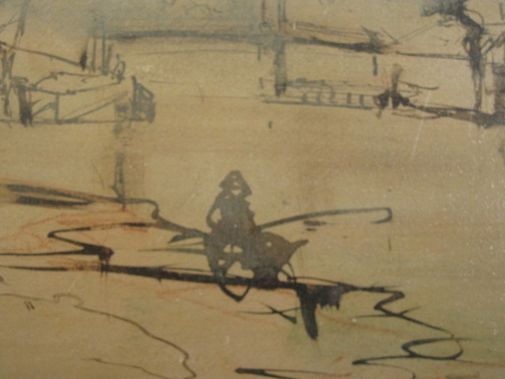 toegeschr. aan J.B.Jongkind 1819-1891 "Amsterdam Kostverlorenvaart" aquarel kopen? Bied vanaf 1!