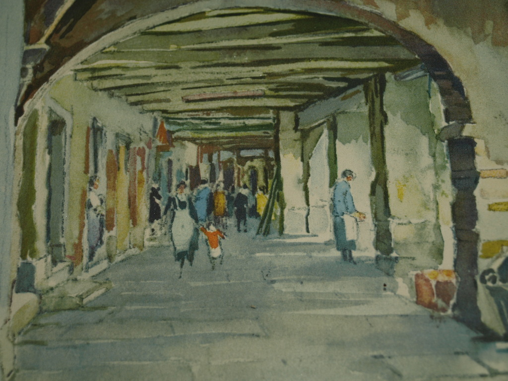 Pierre Chatillon (1885 - 1974) – Litho – Ingelijst – ca 1945 kopen? Bied vanaf 35!