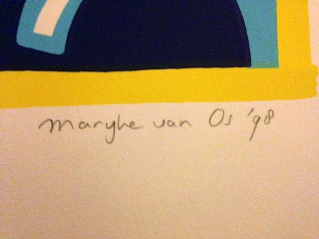 Marijke van Os. Zeefdruk. Fish Story. kopen? Bied vanaf 40!