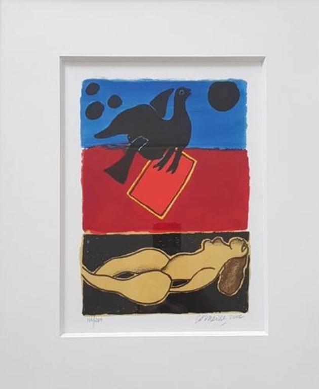 Corneille - ingelijst zeefdruk op papier - 2002 - gesigneerd  kopen? Bied vanaf 1!