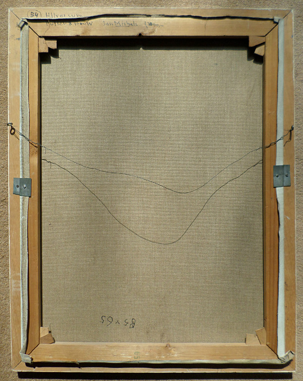 Jan Michels - Ruiter en vrouw, olieverf op doek (ingelijst, groot) kopen? Bied vanaf 210!