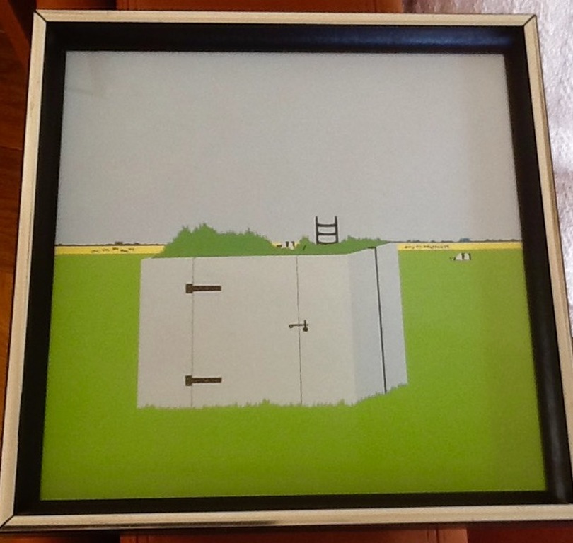 Han Jansen, offsetlitho, ingelijst kopen? Bied vanaf 20!