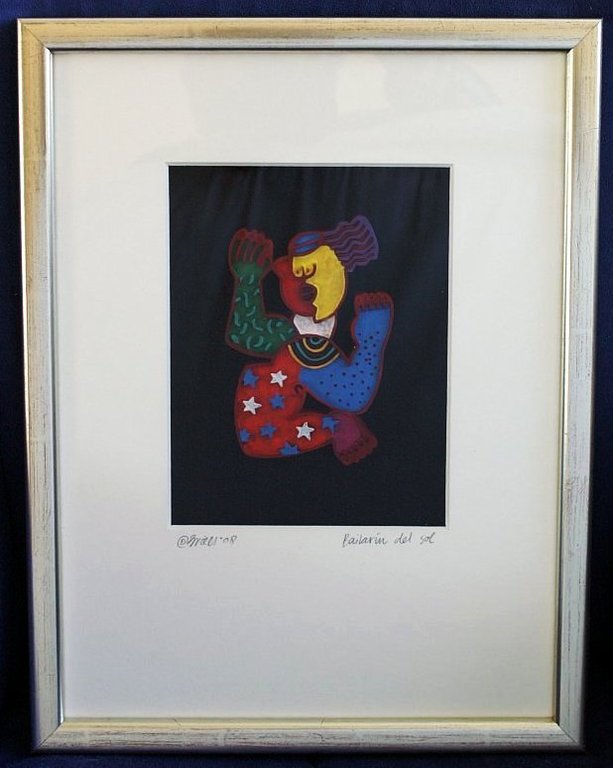 Clemens Briels, plaquette Bailarin del sol (33 x 43 cm) kopen? Bied vanaf 1!