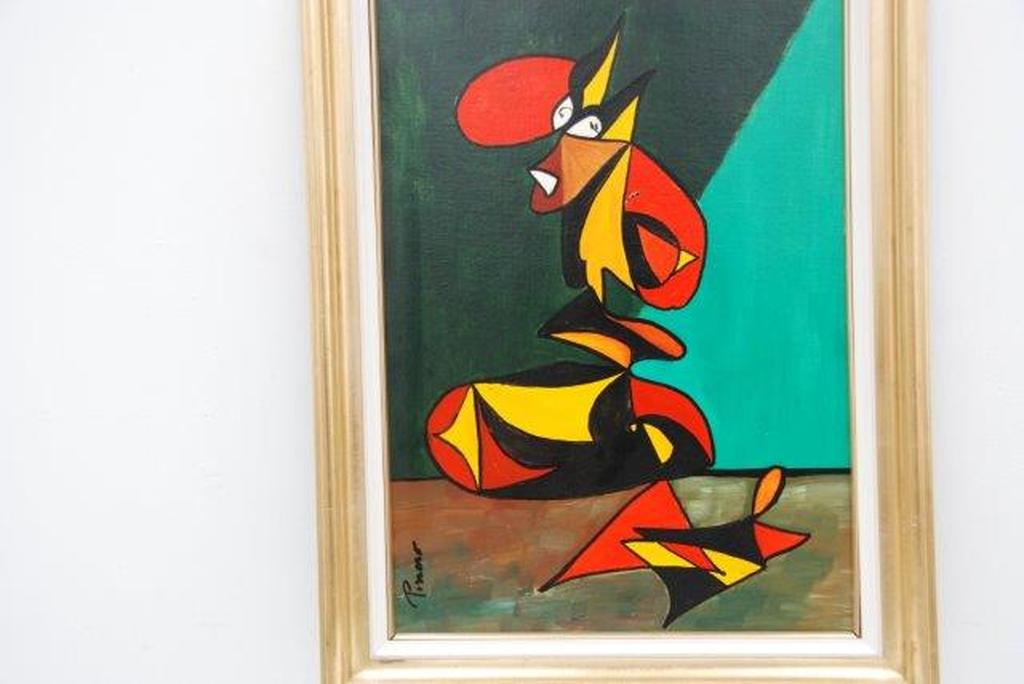 PISCARO Maria Adela OLIE OP DOEK/HOUT kopen? Bied vanaf 50!