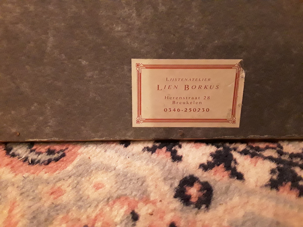 Wim Bosma tekening/aquarel. kopen? Bied vanaf 20!