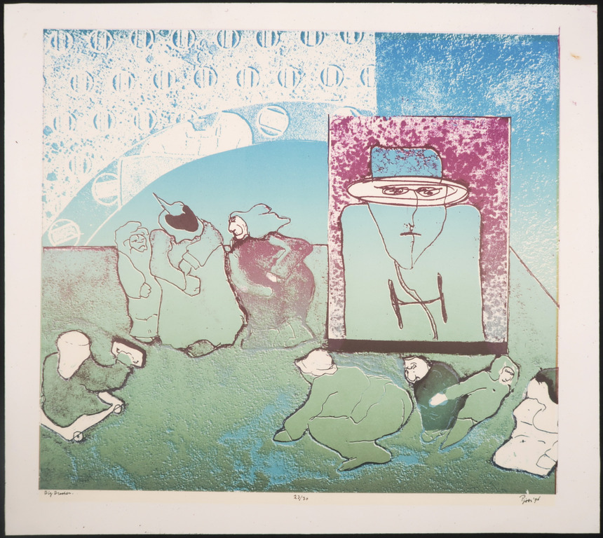 Pjotr van Moock: Zeefdruk, Big brother kopen? Bied vanaf 1!