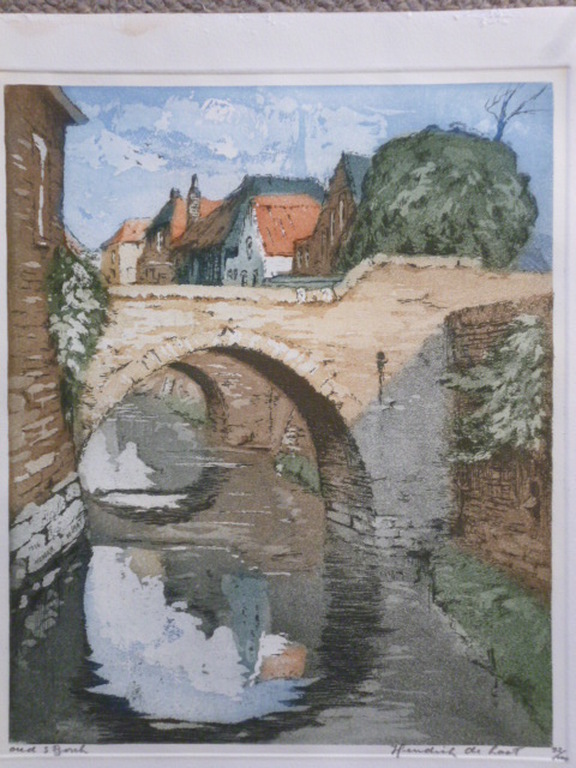 Hendrik de Laat - kleurenets - Oud 's -Bosch vendu pour 35€ !