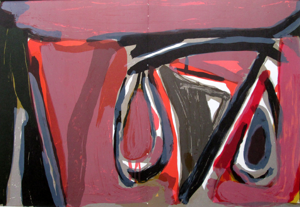 Bram van Velde Zeer zelden aangeboden dubbelpagina uit de kostbare DLM 250.1982 kopen? Bied vanaf 99!