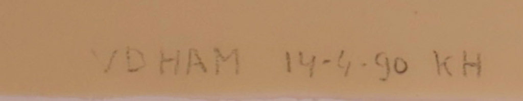 Hans van der Ham: Tekening op papier, Zonder titel - Ingelijst kopen? Bied vanaf 35!