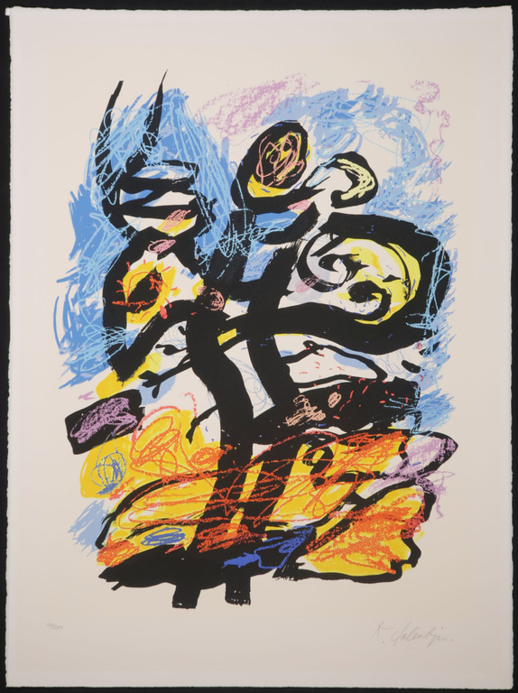 Kees Salentijn: Zeefdruk, Hommage a Van Gogh I kopen? Bied vanaf 35!