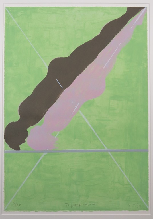 Toon Teeken: Litho, Twee figuren kopen? Bied vanaf 50!