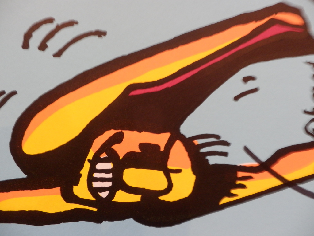 HERMAN BROOD, Gelimiteerde en HANDGESIGNEERDE Zeefdruk  SPOELT U MAAR kopen? Bied vanaf 85!