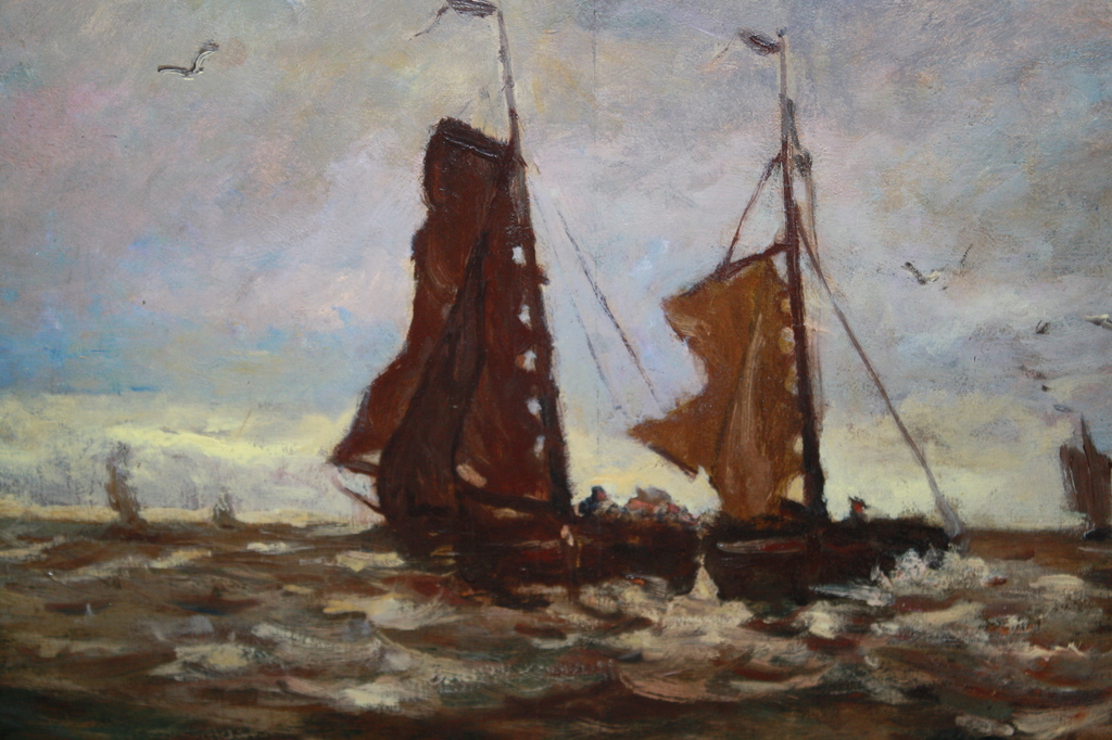 M Nefkens VISSERSBOTEN OP ZEE kopen? Bied vanaf 80!