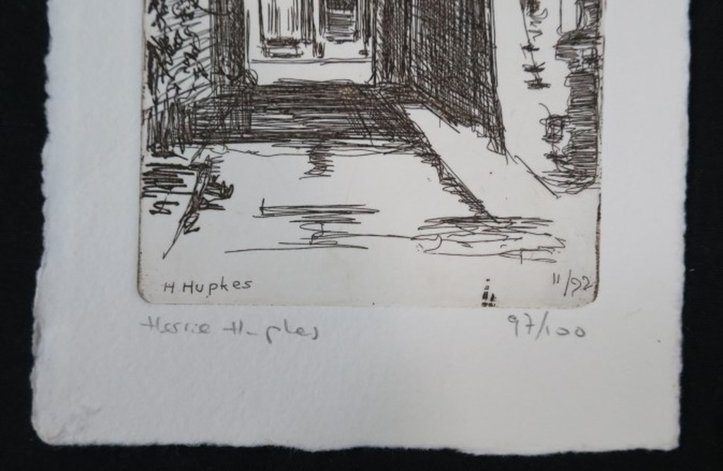 Herrie Hupkes: 2x Ets, Architectuur kopen? Bied vanaf 1!