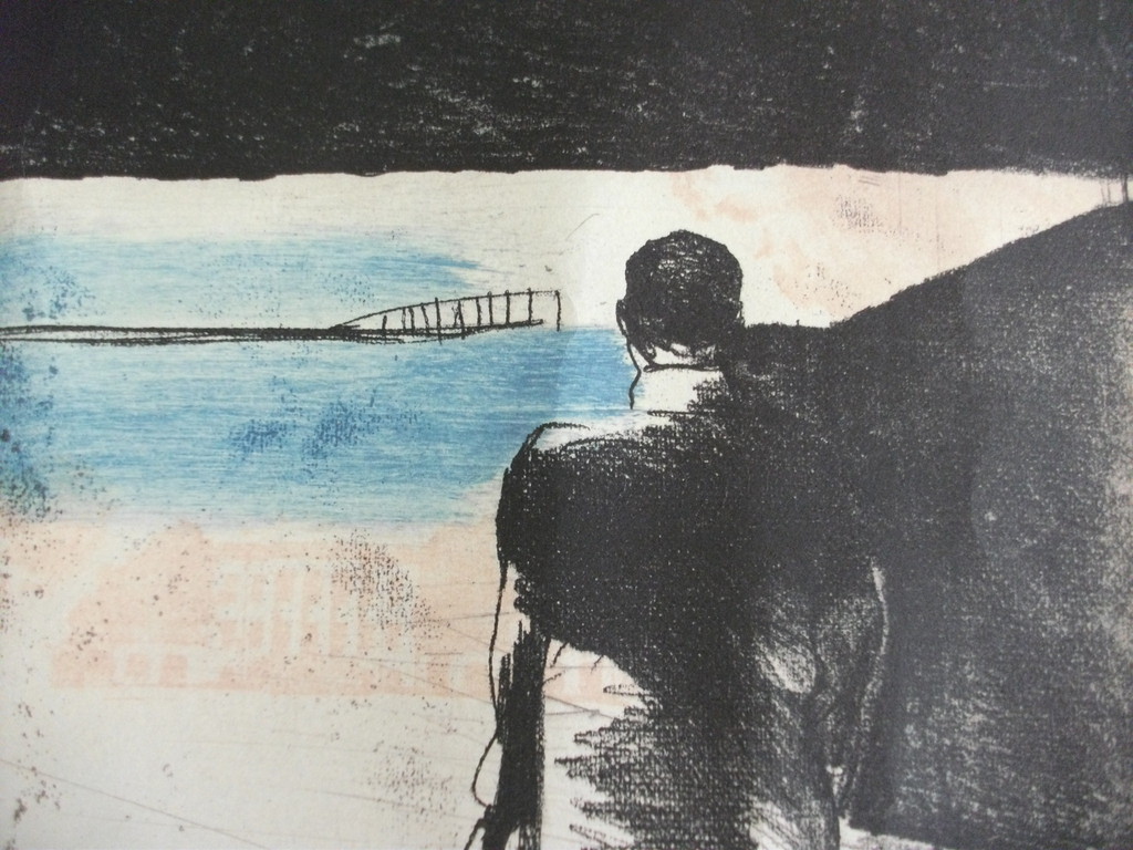 Peter Bes, 7 kleurendruk, Downtown kopen? Bied vanaf 1!